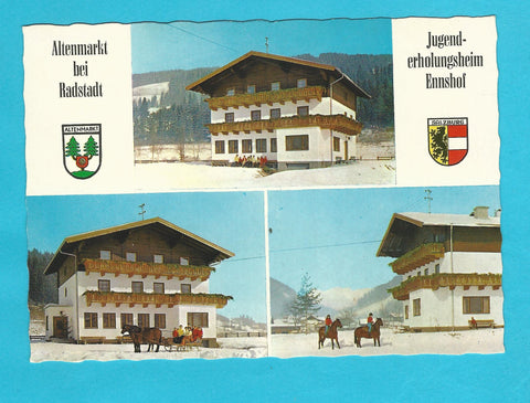 AK Altenmarkt bei Radstadt. Jugenderholungsheim Ennshof.