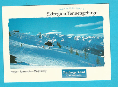 AK Werfen - Pfarrwerfen - Werfenweng. Skiregion Tennengebirge.
