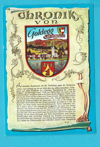 AK Chronik von Goldegg.