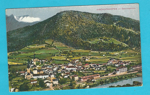 AK Bischofshofen - Gesamtansicht. (1917)
