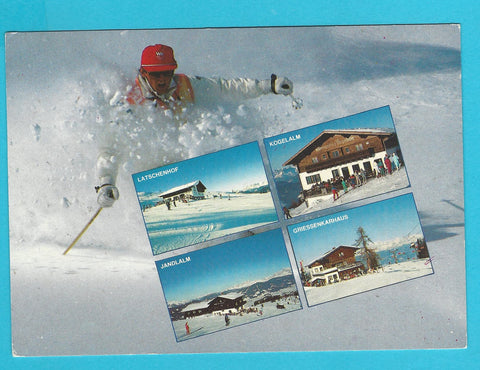 AK 3-Täler-Schischaukel. Flachau-Wagrain-St. Johann.