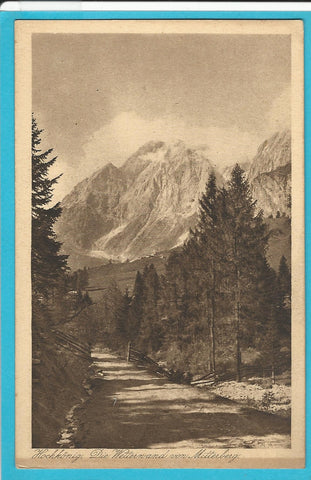 AK Hochkönig. Die Wetterwand vom Mitterberg.