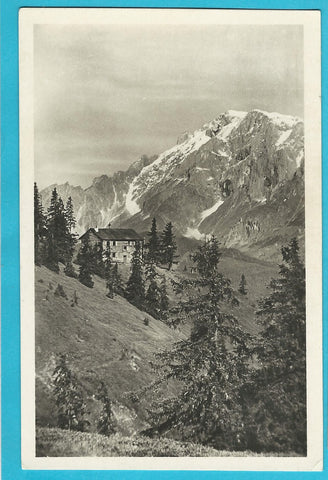 AK Hochgründeckhaus der Sektion Ybbstaler gegen Hochkönig.