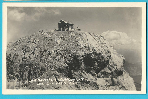 Ed. K. Matrashaus (Hochkönig).