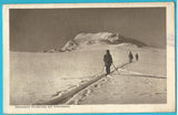 AK Schneefeld Hochkönig mit Schutzhaus.