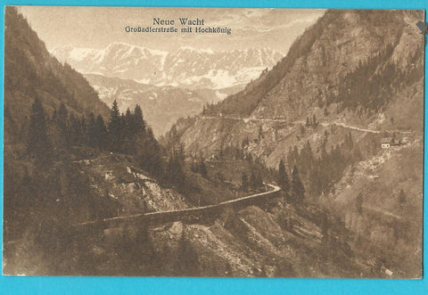 AK Neue Wacht. Großadlerstraße mit Hochkönig.