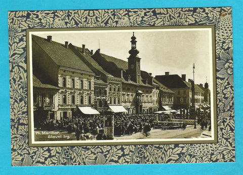 AK Maribor. Glavni trg leta 1930 (Reprint).