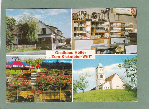 AK Kirchbach. Ausflugsgasthaus Höfler. „Zum Kickmaier Wirt“, Maxendorfberg 22.