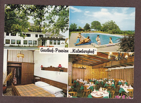 AK Gossendorf. Gasthof und Pension Kulmberghof. Bes. Franz und Rosa Gölles.