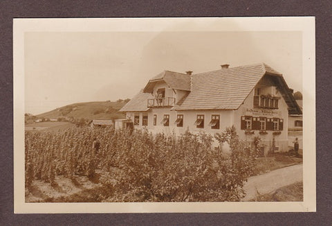 AK Klöch. Gasthaus Klöcher-Perle. August und Hilde Palz. Hürtherberg 157.