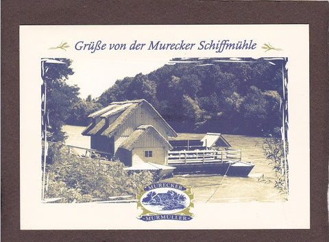 AK Grüße von der Murecker Schiffmühle. Am Mühlenhof 1.