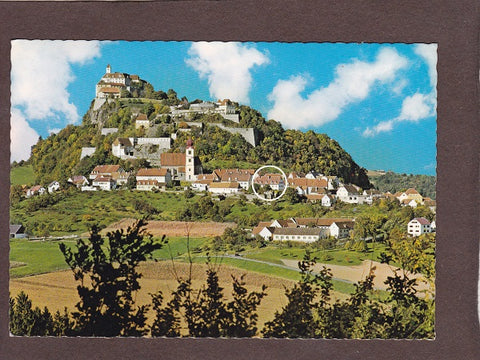 AK Riegersburg 29. Gasthof Pension Cafe und Konditorei. Zur Riegersburg. Inhabe