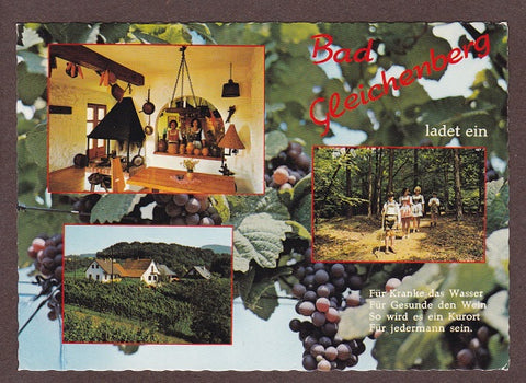 AK Bad Gleichenberg. Weinschenke Url, Waldwanderweg.