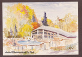 AK Heilbad Gleichenberg. Aquarell Therme Bad Gleichenberg gemalen von A