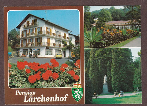 AK Bad Gleichenberg 288. Pension Lärchenhof. Ernst Wassertheurer.