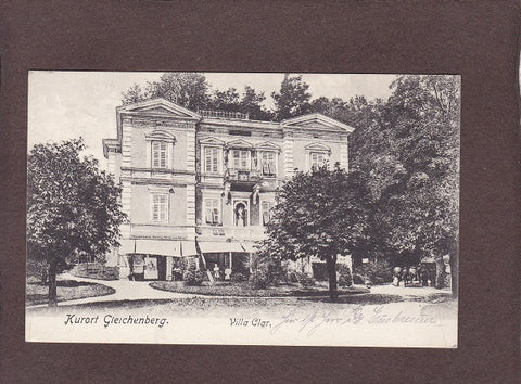 AK Kurort Gleichenberg. Villa Clar. (1919)