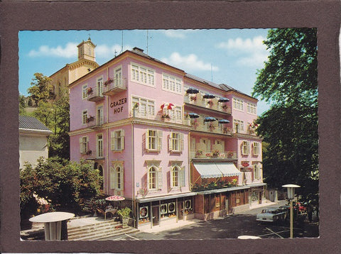 AK Bad Gleichenberg. Hotel Grazerhof.