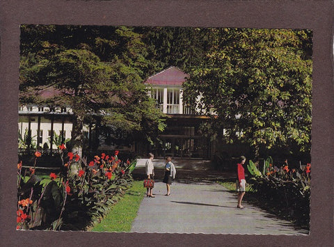 AK Bad Gleichenberg. Teilansicht der Kuranstalt.