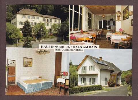 AK Bad Gleichenberg. Haus Innsbruck. Haus am Rain. Inh. Fam. Fitzthum.