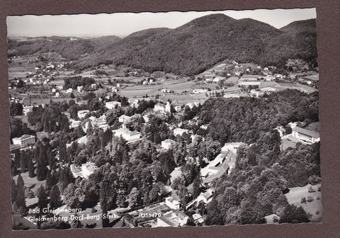 AK Bad Gleichenberg. Dorf. Burg.