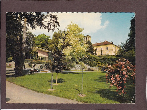 AK Heilbad Gleichenberg. Musik-Terrasse mit Kurpark.