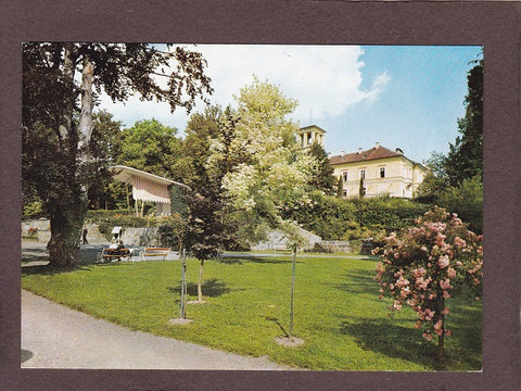 AK Heilbad Gleichenberg. Musik-Terrasse im Kurpark.