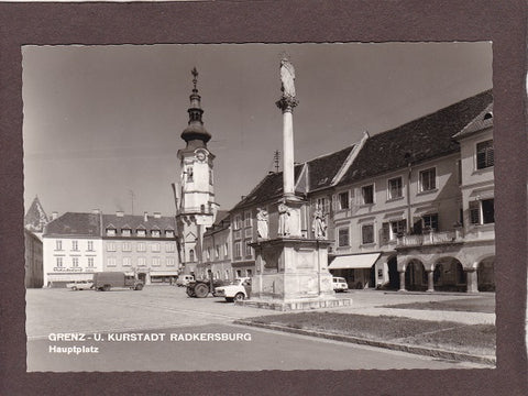 AK Grenz- u. Kurstadt Radkersburg. Hauptplatz.