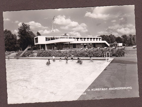 AK Grenz- u. Kurstadt Radkersburg. Parkbad.