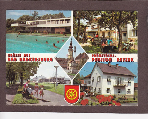 AK Grüße aus Bad Radkersburg. Frühstückspension Retzeck.