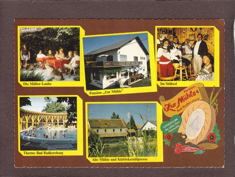 AK Bad Radkersburg. Pension Zur Mühle. Frühstückspension und Ferienhaus. Inh. Lid