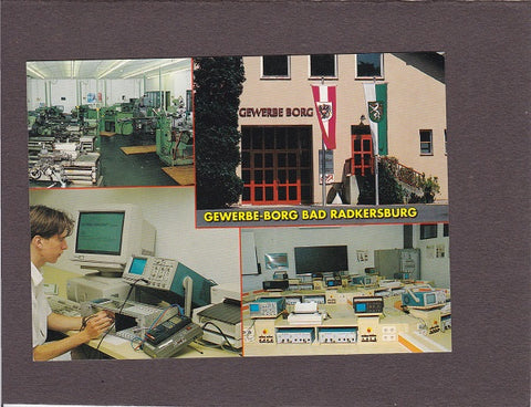 AK Bad Radkersburg. Gewerbe-Borg. Stadtgrabenstrasse 17.