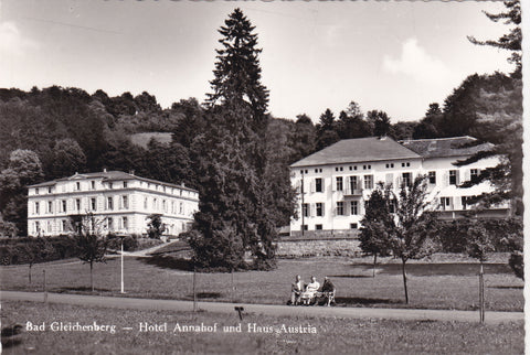 AK Bad Gleichenberg - Hotel Annahof und Haus Austria.