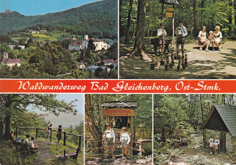 AK Waldwanderweg Bad Gleichenberg.