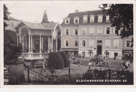 AK Gleichenberg Kurpark 45. (1934)