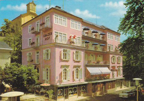 AK Bad Gleichenberg. Hotel Grazer-Hof.