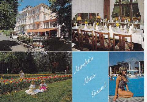 AK Bad Gleichenberg. Hotel Villa Max.