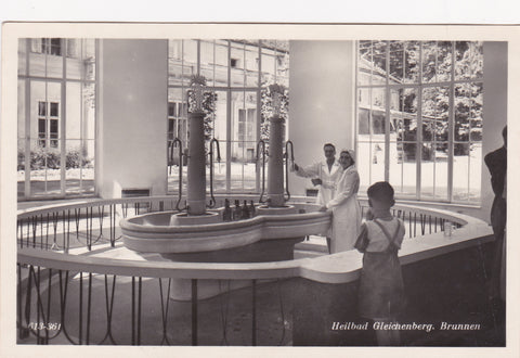 AK Heilbad Gleichenberg. Brunnen. (1951)