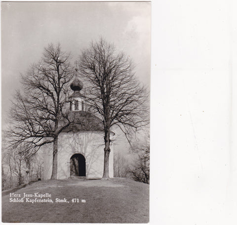 AK Schloß Kapfenstein. Herz Jesu-Kapelle.