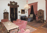 Karte Schloß Kornberg. (Roter Salon) im Besitze der Familie Bardeau.