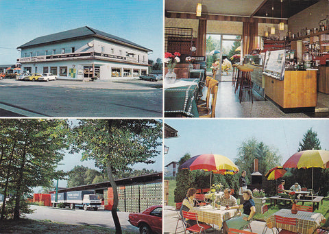 AK Deutsch Goritz. Kaufhaus Pension Tankstelle Fasching. Gasthaus Koch. Peter-Quelle.