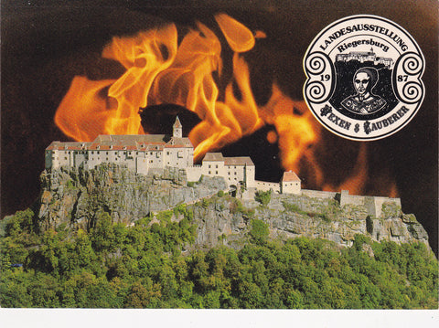 AK Landesausstellung Riegersburg 1987 Hexen & Zauberer. Feste Riegersburg.