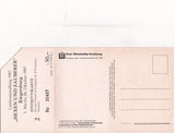 AK mit Eintrittskarte Landesausstellung 1987 Hexen und Zauberer Riegersburg.
