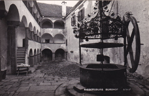 AK Riegersburg Burghof.