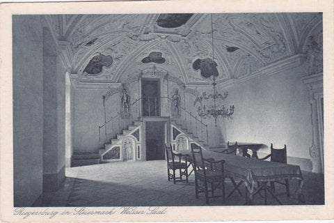 AK Riegersburg. Weisser Saal. (1924)