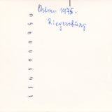 Foto Riegersburg (Ostern 1975) Format: 8,8 x 8,8 cm.