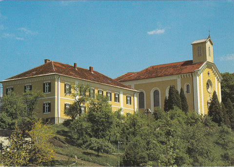 AK Bad Gleichenberg. Franziskanerkloster und Kirche.