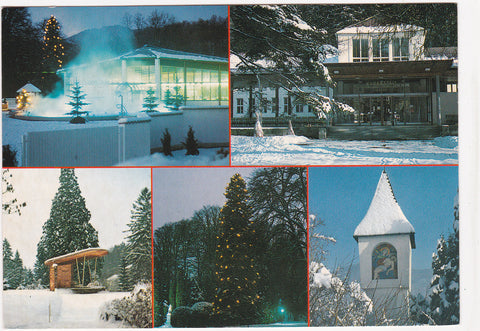 AK Bad Gleichenberg im Winter.