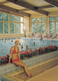 AK Bad Gleichenberg. Mineral-Thermal-Hallenbad.