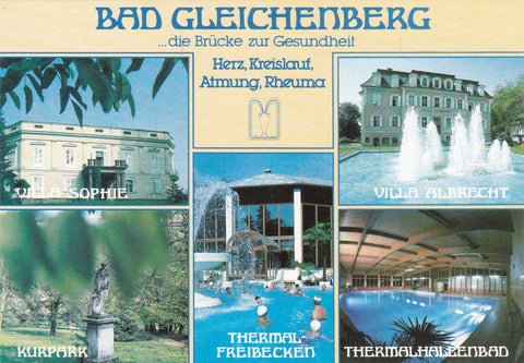 Werbe-AK Bad Gleichenberg.