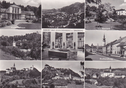AK Kurort Bad Gleichenberg u. Umgebung (1963)